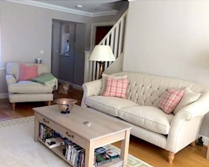 Customer Image: Abbotsbury 3 Seater Sofa & Alwinton chair in Stornoway Linen