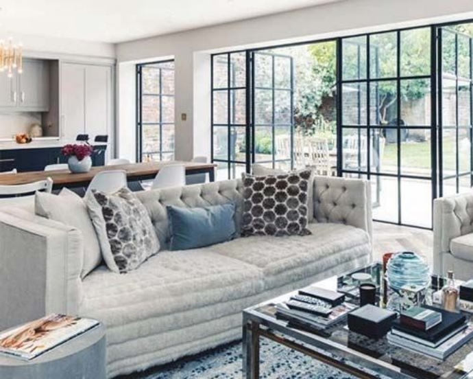 Customer Photos: Haresfield 3 seater sofa in Sole Linen