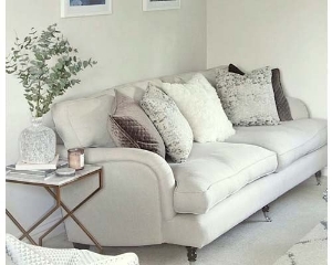 Alwinton 4 Seater Sofa in Trafalgar Feather Grey