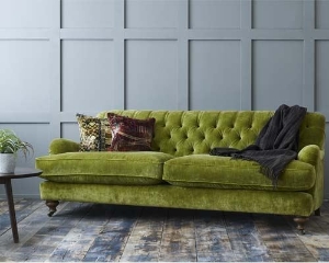Chiddingfold 3 Seater Sofa in Mossop Moss