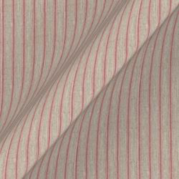 Cloth 18 Stripe Ticking: Cranberry