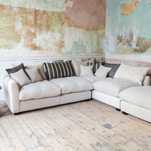 Hambledon LHF Corner Unit & Footstool