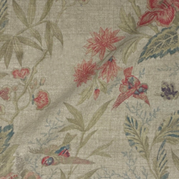 Floral LInen: Floral Linen: Shangri-la Pebbles