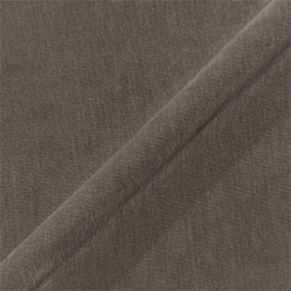 Fabric Super Soft Velvet: Steel