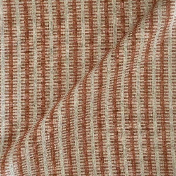 Fabric Stockport Stripe: Flame
