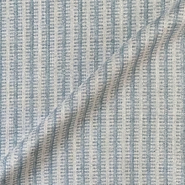 Fabric Stockport Stripe: Sapphire
