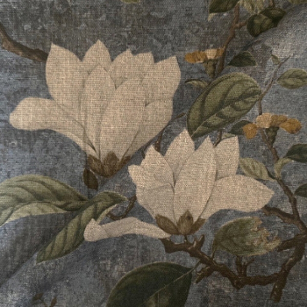 Fabric RHS Botanicals - Plantae Japonicae: Indigo