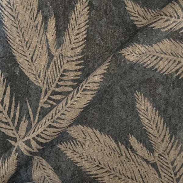 Fabric RHS Botanicals - Palm Leaf: Indigo