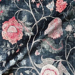 V&A Threads of India Opulent Velvets - Tree of Life: Midnight