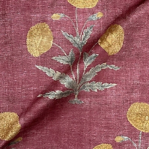 V&A Threads of India Opulent Velvets - Regal Poppy: Rouge