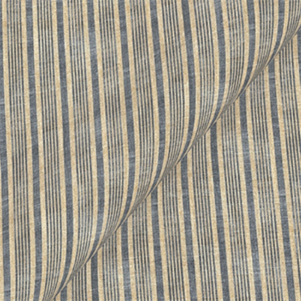 Exclusive Fabric Etta's Stripe: Ink
