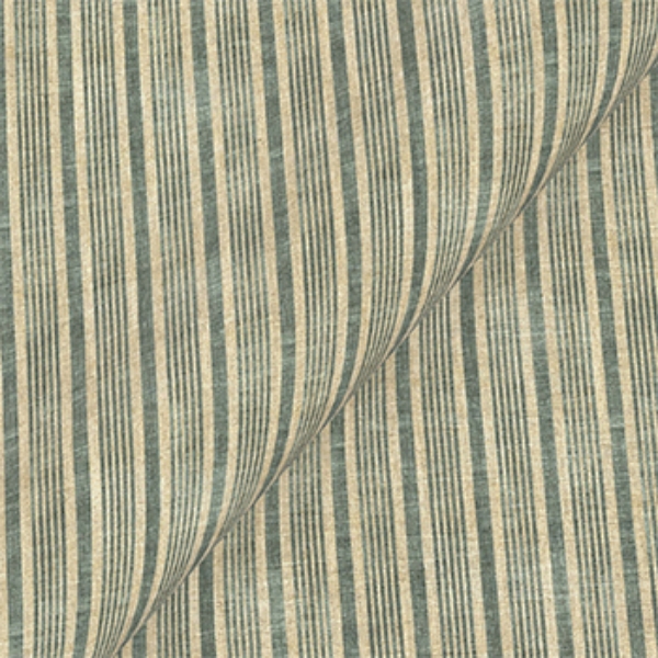 Exclusive Fabric Etta's Stripe: Forest