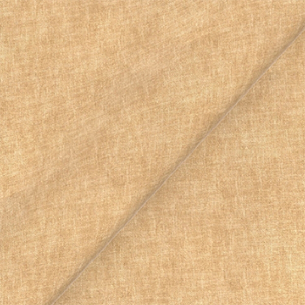 Exclusive Fabric Almost Plain Velvet: Buttermilk