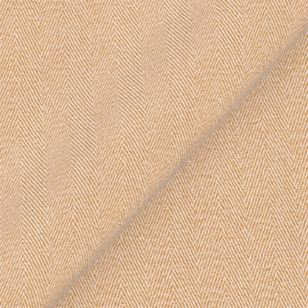 Exclusive Fabric Roxburgh Herringbone: Cumin