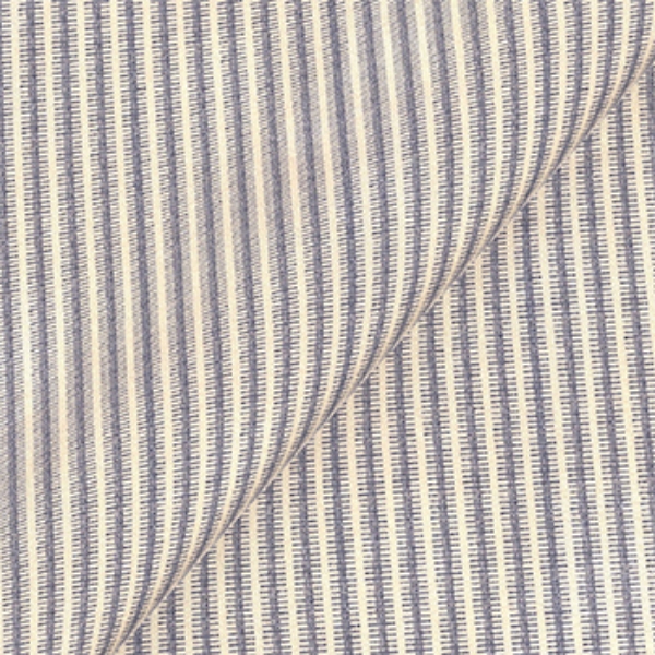 Exclusive Fabric Stockport Velvet Stripe: Sky 