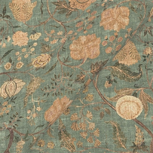 V&A Threads of India on Linen - Tree of Life: Sandstone
