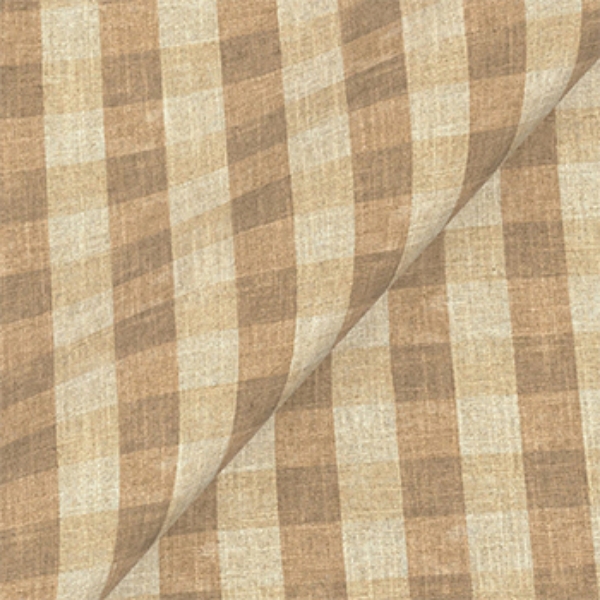 Exclusive Fabric Sussex Gingham Small: Ash