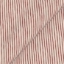 Exclusive Fabric Gully Stripe: Tuscan Red