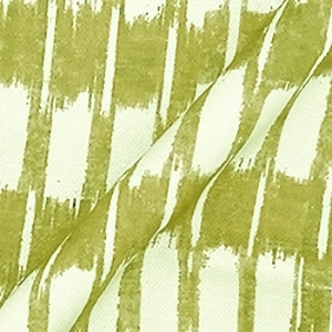 Spill Resistant V&A Ikat: Lime