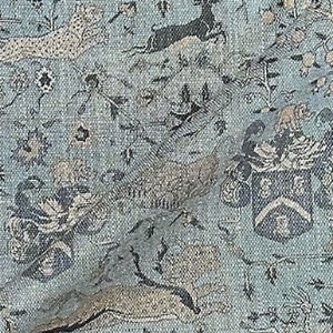 Spill Resistant V&A Lahore Dynasty: Sapphire