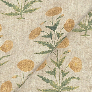 Spill Resistant V&A Regal Poppy: Buttermilk