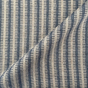 Spill Resistant Stockport Stripe: Denim