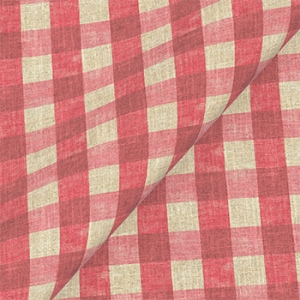 Spill Resistant Sussex Gingham Small: Cardinal