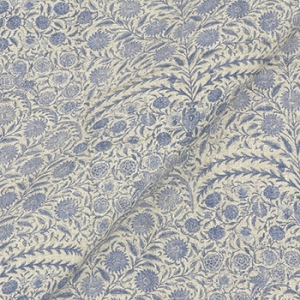Spill Resistant V&A Mughal Arbour: Denim