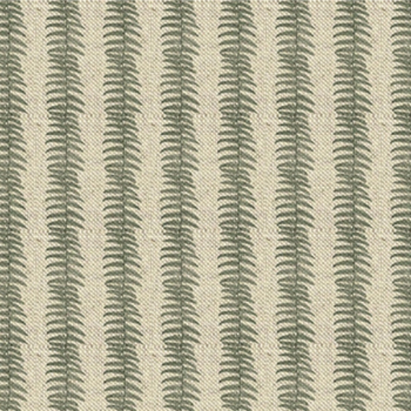 Frond Stripe Small: Forest Green