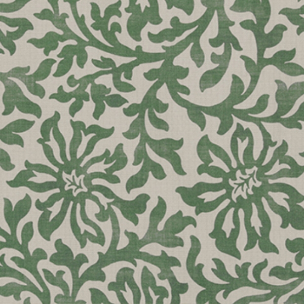 V&A Brompton Collection - Floral Scroll: Basil