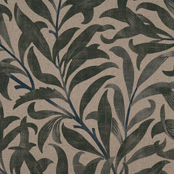 V&A Drawn From Nature - Willow Bough Large: Dark Green