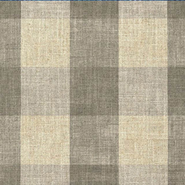 Spill Resistant Sussex Gingham Large: Bark