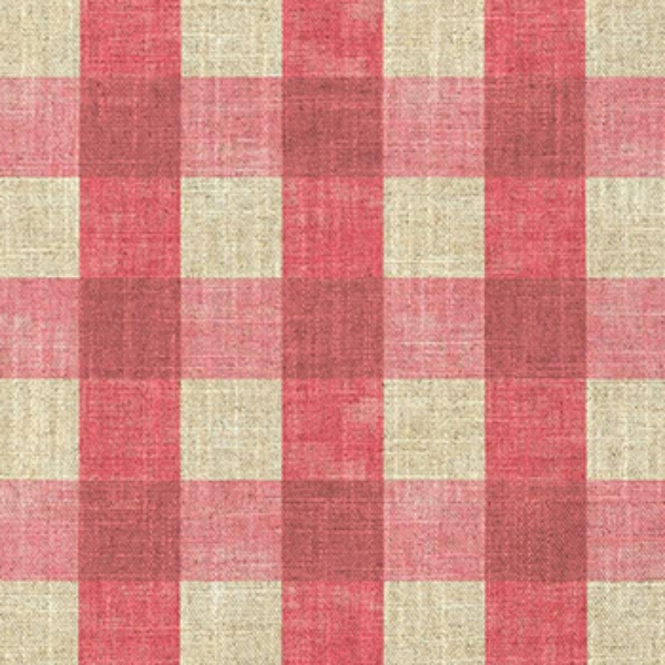 Sussex Gingham Small: Cardinal