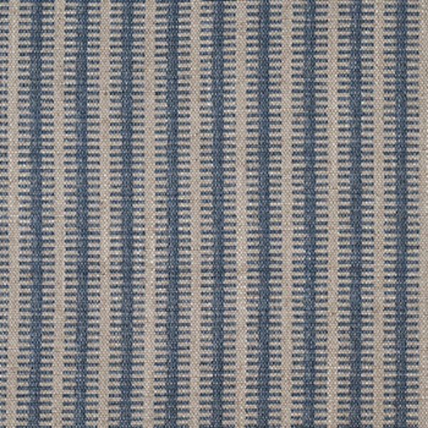 Spill Resistant Stockport Stripe: Denim