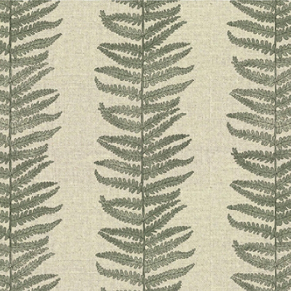 Spill Resistant Frond Stripe Large: Forest Green