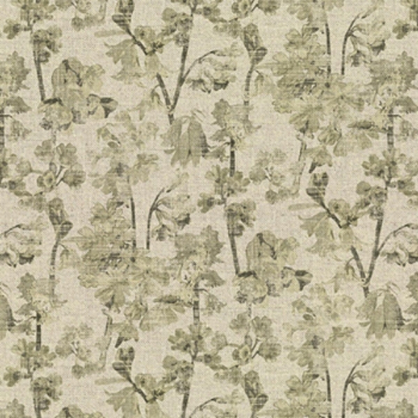 Spill Resistant Woodland Flora: Spring Green