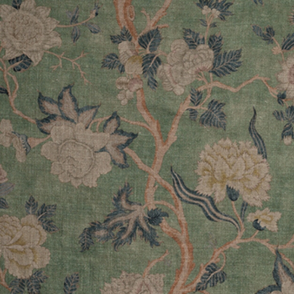Floral Linen: Even So Verde