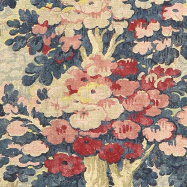 Floral Linen: Sylvan Ink Magenta