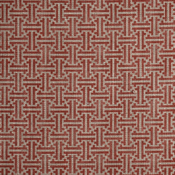 Spill Resistant RHS Gertrude Jekyll Lattice: Terracotta