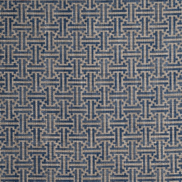Spill Resistant RHS Gertrude Jekyll Lattice: Blue