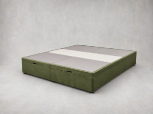 King side opening ottoman bed
